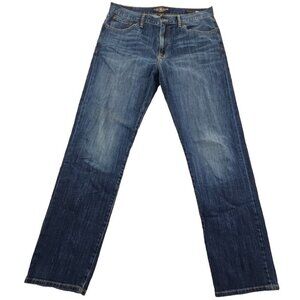 Lucky Brand Jeans Men's 36x34 Blue 429 Classic Straight Leg Stretch Y2K Baggy
